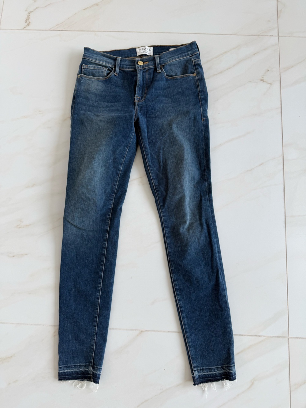 FRAME Denim Le Skinny de Jeanne Woodbine - Picture 3 of 6